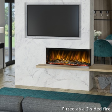 Elgin & Hall Pryzm Arteon 1000 3 Sided Electric Fire